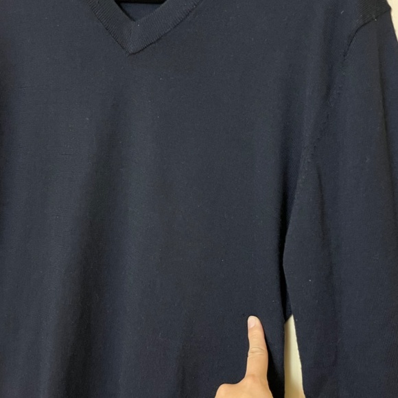 Ibex Wool Blend Sweater Long Shirt - Men's Size M - Black - Picture 4 of 9
